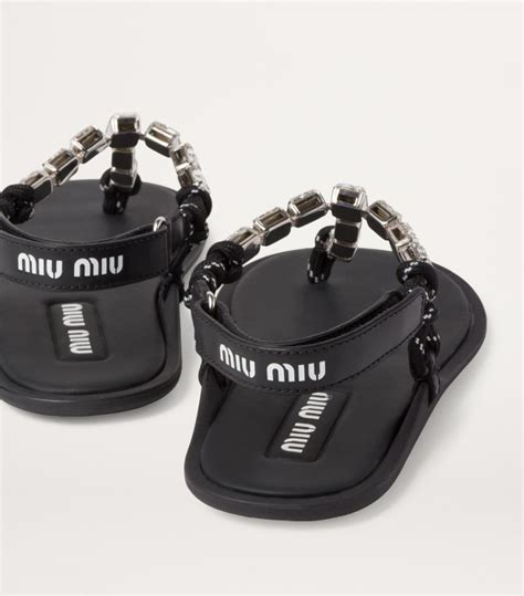 miu miu cord sandals|Women's Miu Miu Sandals and Flip.